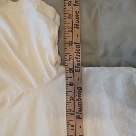 Pale Yellow T-Shirt with Butterfly Design - Picture 5 of 6